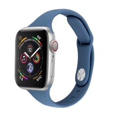 Chiny CBIW99 Sportowa smukła silikonowa opaska do zegarka z serii Apple Watch 5 4 3 2 1 producent