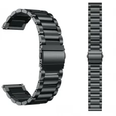 الصين CBSW18 20mm 22mm Business Solid Stainless Steel Metal Watch Strap الصانع