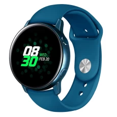 China CBSW20 Sport Soft Silicone Replacement Band For Samsung Galaxy Watch Active manufacturer