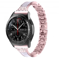Chiny CBSW201 Luksusowe paski do zegarków ze stopu kryształu górskiego do zegarka Samsung Galaxy S3 producent