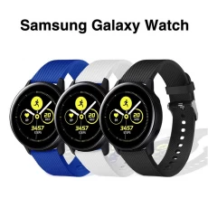 porcelana CBSW21 Sport, correa de reloj de pulsera de caucho de silicona para Samsung Galaxy Watch Active fabricante
