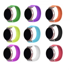 중국 CBSW78 18mm 20mm 22mm Elastic Nylon Rope Strap Watch Bands For Samsung  Smartwatch 제조업체