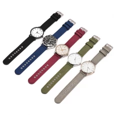 China CBUS101 Quick Release Spring Bars Premium gevlochten stof nylon horlogeband 18 mm 20 mm 22 mm 24 mm fabrikant