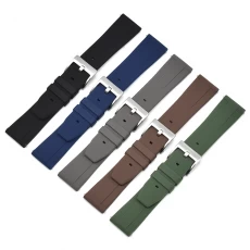 China CBUS204 New Design 18mm 20mm 22mm High Quality Eco-friendly Sport Silicone Strap Watch Bands manufacturer