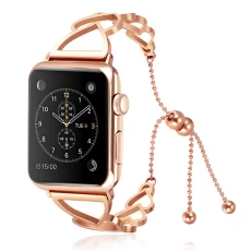 Cina Cinghia del braccialetto del polsino dell'acciaio inossidabile di stile a forma di cuore unico di tendenza di CBWB75 per iWatch con il pendente produttore