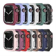 China CBWC16 PC Bumper Protection Cover Smart Watch Cases For Apple Watch Series 8 7 41mm 45mm manufacturer