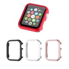 China CBWC19 Manufacturer Metal Frame Protective Case For Apple Watch 7 41mm 45mm Cover manufacturer