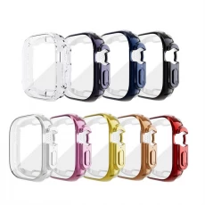 China CBWC33 Ultra Thin Full Coverage Electroplating TPU Cases For Apple iWatch Ultra 49mm manufacturer