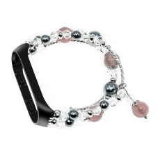 Chiny CBXB362 Fashion Natural Agate Stone Elastic Stretch Bracelet producent