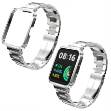 China CBXM-W05 Solid Metal Stainless Steel Watch Band Strap For Xiaomi Redmi Mi Watch 2 Lite manufacturer