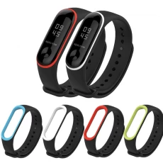 Çin CBXM340 Xiaomi Mi Band 3 Yumuşak Silikon Saat Kayışı Yedek Bileklik üretici firma