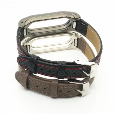 Çin CBXM413 Ayarlanabilir Yedek Deri Akıllı Watch Band Bileklik üretici firma