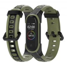 China CBXM538 Polsband Armband vervangende riem voor Xiaomi Mi Band 5 4 3 siliconen riem fabrikant