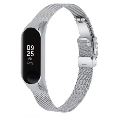 China CBXM578 Stainless Steel Milanese Watch Strap For Xiaomi Mi Band 6/5 4/3 Bracelet manufacturer