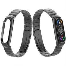 China CBXM7-08 Stainless Steel Watch Bands Metal Strap For Xiaomi Mi Band 7 Global Version NFC manufacturer