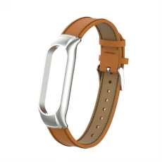 porcelana CBXM7-20 Fábrica Al por mayor de la pulsera de la pulsera de la pulsera Relojes de cuero para Xiaomi Mi Band 7 Smart Watch fabricante