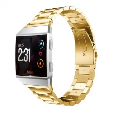 China Fitbit Ionic Edelstahl Metallgelenk Armband Ersatzband mit Faltschließe Hersteller