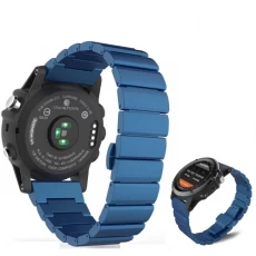Chine Garmin Fenix Easy Fit 26 mm largeur bande de montre en acier inoxydable fabricant