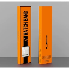 중국 프리미엄 품질 맞춤형 로고/디자인 소매 스마트 시계 밴드 스트랩 포장 용지 상자 제조업체