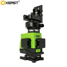 China XEAST 3/4D high precision green beam 12/16 lines laser level Automatic Self Leveling 360 Vertical&Horizontal stick wall tool manufacturer