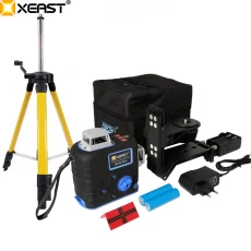 China XEAST XE-68 PRO 3D Laser Levels 12 Lines Cross Level with Tilt Function and Self Leveling Outdoor 360 Rotary Red Laser manufacturer