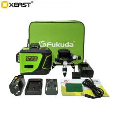 China Xeast touch control Low price 360 Rotary 3d 12 lines Green Beam Laser Level Machine manufacturer