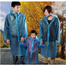 China 3D Eltern-Kind Regenbekleidung in verschiedenen Farben Hersteller