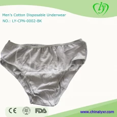 China 90g Disposable Cotton Underwear for Men manufacturer