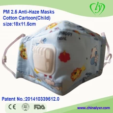 China Antisamutiously reusable cartoon cotton mask manufacturer