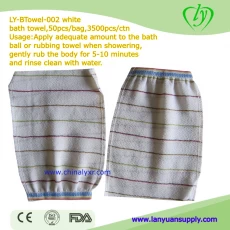China Bath Produkt Einweg Bad Scrubbers Hersteller