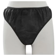 China Black Disposable Underwear manufacturer