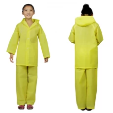Chine Enfants et type Split Adulte pluie épais manteau fabricant