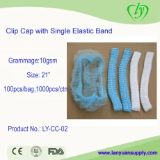 China Clip Cap with Single Elastic Band manufacturer