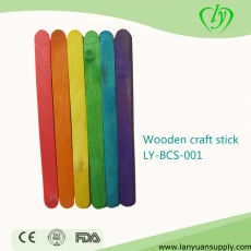 China Colorful Wooden Craft Stick manufacturer