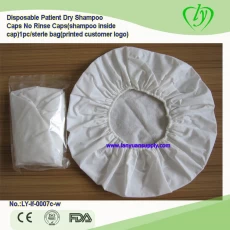 China Customized Disposable Microwavable No Rinse Shampoo Shower Cap manufacturer