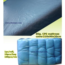 China Disposable CPE Mattress Cover manufacturer