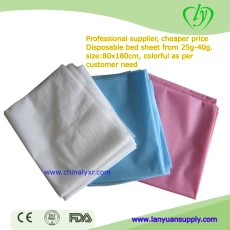 China Disposable Colorful Bed Sheets Massage Table Hersteller