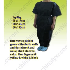China Disposable Nonwoven Medical Patient Gown manufacturer