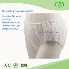 Chine Sous-vêtements de culottes jetables en PP non tissé fabricant
