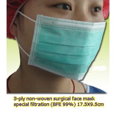 China Disposable PP Nonwoven Face Mask manufacturer