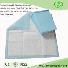 China Disposable PP+PE Absorbent Underpads manufacturer