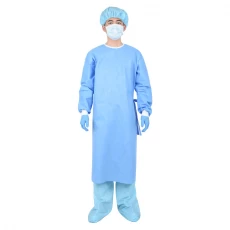 China Disposable SMS Waterproof Surgical Gowns manufacturer