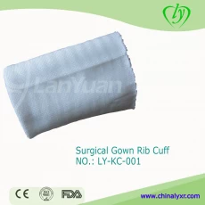 China Disposable Surgical Gowns Rib cuff Isolation Gown knitted Cuffs manufacturer