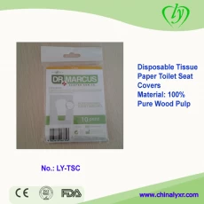 China Disposable Tissue Paper Toilet Seat Covers manufacturer