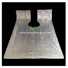 China Disposable hair cutting cape manufacturer