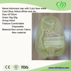 China Eco-friendly Dust Proof PP Design Material Disposable astronaut cap manufacturer