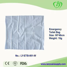 China Emergency Toilet Bags Used  for Camping,etc. manufacturer