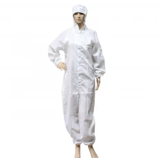 China Factory Antistatic Garment ESD Polyester Jump Suit Washable Protection Coverall manufacturer