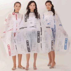 China Hair Cutting Capes Salon Capes Waterproof manufacturer