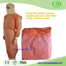 China ISO Disposable Surgeon Gown supplier for Hospital use manufacturer